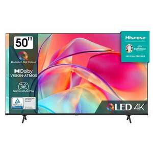 Hisense 50E7KQ 4K UHD VIDAA Smart QLED Televízió, 126 cm, Dolby Vision, HDR 10+ kép