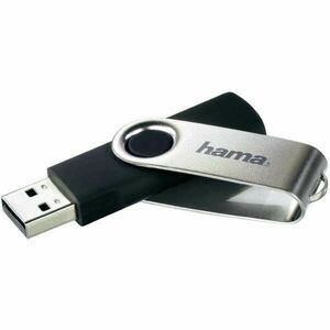 Hama Rotate 90891 8GB USB2.0 fekete-szürke Flash Drive kép