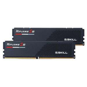 G.SKILL 32GB DDR5 6400MHz Kit(2x16GB) Ripjaws S5 Black F5-6400J3239G16GX2-RS5K kép