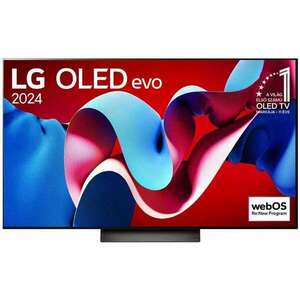 LG OLED55C41LA 4K UHD OLED Evo WebOS Smart televízió, HDR, webOS ThinQ AI, 139 cm kép