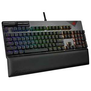 Asus ROG Strix Flare II (NX Red Switch) Vezetékes Mechanikus Gaming Billentyűzet - Francia kép