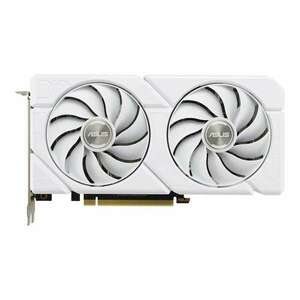 ASUS Dual -RTX4070S-O12G-EVO-WHITE NVIDIA GeForce RTX 4070 SUPER 12 GB GDDR6X (90YV0KC8-M0NA00) kép