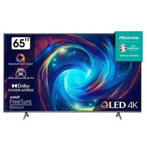 Hisense 65E7KQ Pro 4K UHD VIDAA Smart Gamer QLED Televízió, 165 cm, HDR10+ kép