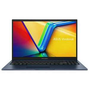 Asus VivoBook X1504 Notebook Kék (15.6" / Intel i3-1215U / 8GB / 512GB SSD / Win 11 Home) kép