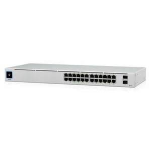 UBiQUiTi USW-24-POE Switch 24x1000Mbps (16xPOE+), 2x1000Mbps SFP, Menedzselhető, Rackes - USW-24-POE kép