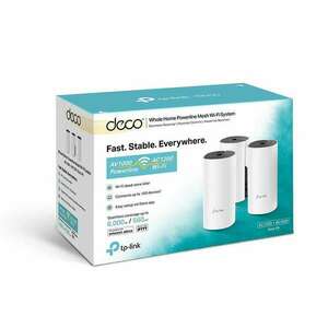 Tp-Link DECO P9(3-PACK) Wireless Mesh Networking system AC1200 + AV1000 kép