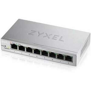 Zyxel GS1200-8-EU0101F Switch 8x1000Mbps Fémházas Asztali, Web menedzselés, GS1200-8-EU0101F kép