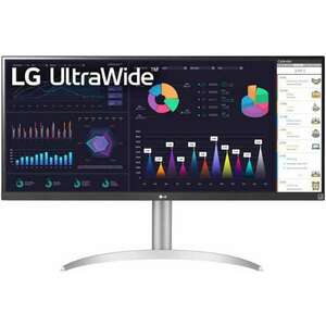 LG 34WQ650-W IPS Monitor 34", 2560x1080, 21: 9, 400cd/m2, 5ms, HDMI/DisplayPort/USB-C, hangszóró kép