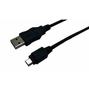 Mini-USB adatkábel 3m fekete kép