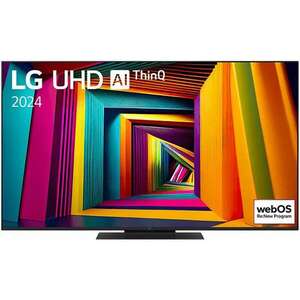 LG 55UT91003LA 4K UHD WebOS Smart LED televízió, HDR, webOS ThinQ AI, 139 cm kép