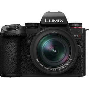 Panasonic Lumix G9 Mark II Digitális fényképezőgép + 12-60mm f/2.8-4.0 ASPH KIT - Fekete (DC-G9M2LE) kép