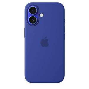 Silicone case with MagSafe for iPhone 16 - ultramarine kép