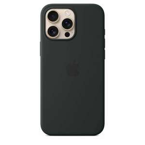 Silicone case with MagSafe for iPhone 16 Pro Max - Black kép