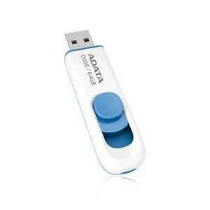 ADATA Pendrive, 64GB, USB 2.0, ADATA "C008", fehér kép