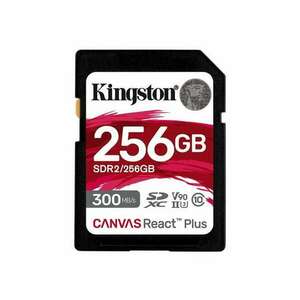 Kingston Technology Canvas React Plus 256 GB SD UHS-II Class 10 kép