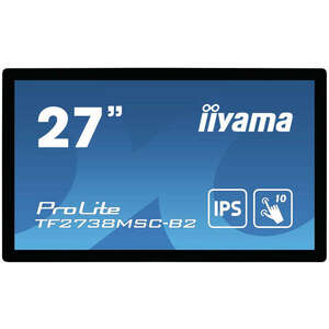 iiyama ProLite TF2738MSC-B2 számítógép monitor 68, 6 cm (27") 1920 x 1080 pixelek Full HD LED Érintőképernyő Többfelhasználós Fekete kép