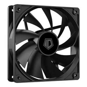 ID-Cooling Cooler 12cm - XF-120-K (35, 2dB, max.129, 39 m3/h, 4pin, PWM, 12cm, fekete) kép