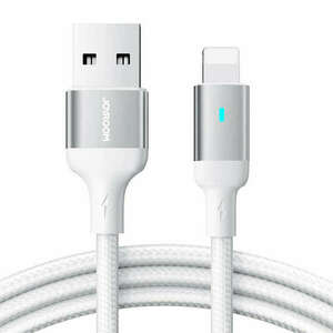 Cable to USB-A / Lightning / 2.4A / 3m Joyroom S-UL012A10 (white) kép