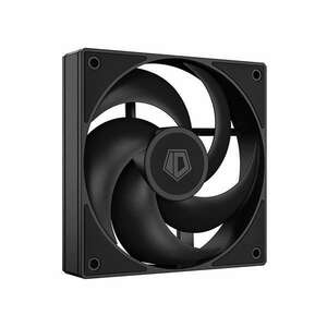 ID-Cooling Cooler 12cm - AS-120-K (27, 2dB, max. 98, 54 m3/h, 4pin, PWM, 12cm, fekete) kép