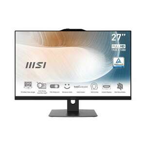 Msi business aio modern am272p 12m-841xeu, 27" fhd, i3-1215u, 8gb, 512gb m.2, int, noos, black 9S6-AF8211-841 kép