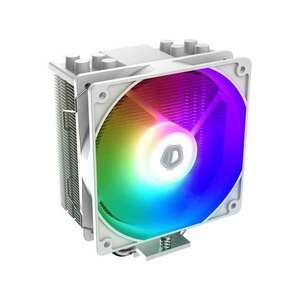 ID-Cooling CPU Cooler - SE-214-XT ARGB WHITE (13.8-30, 5dB; max. 115, 87 m3/h; 4pin, 4 db heatpipe, 12cm, PWM, A-RGB LED) kép