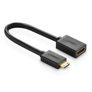 Ugreen 20137 video átalakító kábel Mini-HDMI HDMI Fekete, Arany kép