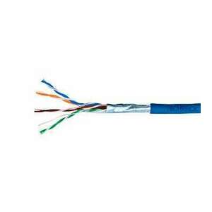 Schrack F/UTP Cat.5e kábel, HSEKF424H1, 4x2xAWG24/1, LS0H, Eca, kék, doboz kép