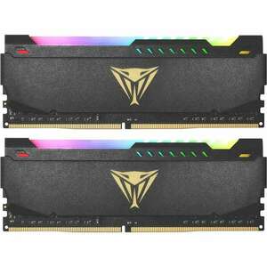 32GB 3600MHz DDR4 RAM Patriot Viper Steel RGB (2x16GB) (PVSR432G360C8K) (PVSR432G360C8K) kép