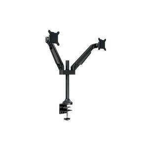 Multibrackets 2 karos asztali konzol, m vesa gas lift arm dual black hd (15-32", max.vesa: 100x100 mm, 21 kg) 7350073732593 kép