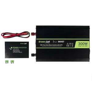 Green Cell INV07 Inverter és UPS az 1-ben központi fűtéshez és szivattyúhoz 12V / 300W kép