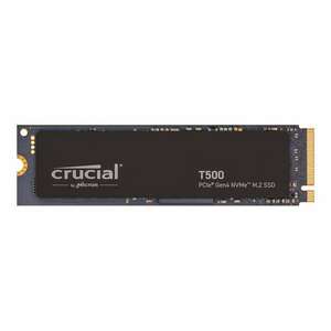 Crucial T500 1TB PCIe Gen4 NVMe M.2 SSD with heatsink, EAN: 649528940018 (CT1000T500SSD5) kép