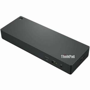 Lenovo 40B00300EU dokkoló állomás és port replikátor Vezetékes Thunderbolt 4 Fekete, Vörös (40B00300EU) kép