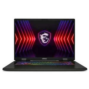 MSI Sword 17 HX B14VGKG-018 Laptop 17" Matt IPS, Intel Core i7, 1TB, 1GB, Windows 11 Home, Fekete kép