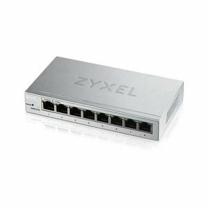 ZYXEL Switch 8x1000Mbps Fémházas Asztali, Web menedzselés, GS1200-8-EU0101F kép