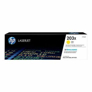 HP 203X CF542X eredeti LaserJet tonerkazetta, nagy kapacitás, sárga kép