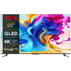 TV 55C645 55" 4K Ultra HD Smart QLED Televízió, 139 cm kép