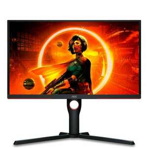 AOC 25G3ZM/BK Gaming Monitor, 24, 5", VA, 240hz, 1920x1080, FHD, 1 ms, DP ×1 - HDMI ×2 - Audio kimenet, fekete kép