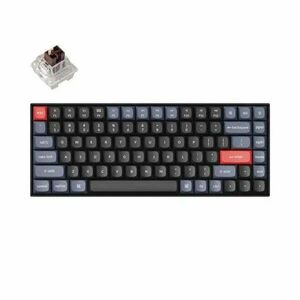 Mechanikus gamer billentyűzet Keychron K2 Pro QMK/VIA Wireless, LED, Brown kapcsoló, vezeték nélküli, K2P-G3 kép