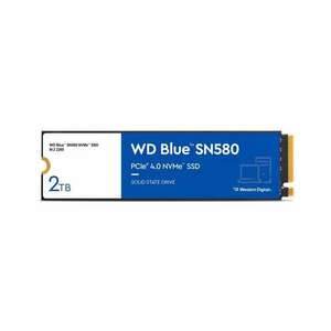 2TB WD Blue SN580 M.2 NVMe SSD meghajtó (WDS200T3B0E) (WDS200T3B0E) kép