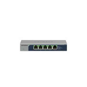 NETGEAR MS105-100EUS Unmanaged 2.5G Ethernet (100/1000/2500) PoE 1U switch kép