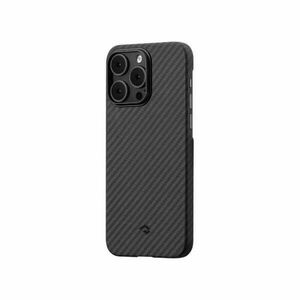 Pitaka MagEZ PRO 3 tok Black / Grey Twill 1500D Apple iPhone 14 Pro készülékhez - MagSafe rögzítéssel kép