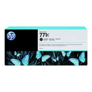 HP 771C - matte black - original - ink cartridge (B6Y07A) kép