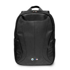 BMW Carbon&amp;Leather Tricolor - Notebook hátizsák 16" fekete kép