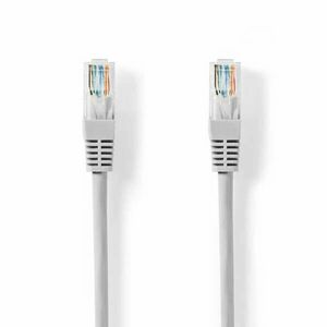 CAT5e hálózati kábel | U/UTP | RJ45 Dugasz | RJ45 Dugasz | 0.50 m | Kerek | PVC | Szürke | Label kép