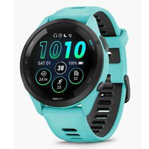 Garmin Forerunner 265 aqua-fekete (ED) okosóra (010-02810-12) kép