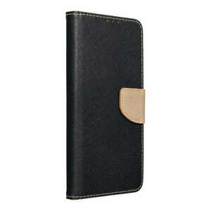 Fancy Book case for IPHONE 14 PLUS black / gold kép