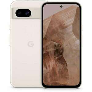 Google Pixel 8a 128GB White 6, 1" 5G (8GB) Android (GA04988-GB) kép