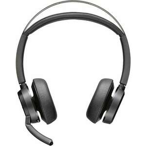 Poly Voyager Focus 2 77Y87AA Microsoft Teams Certified töltőállvánnyal USB-C on-ear Headset kép