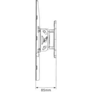 Vogels MNT 204 32"-55" LCD TV/Monitor fali tartó - Fekete (1 kijelző) kép