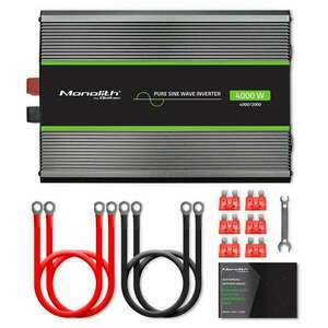 Qoltec Monolith Autós inverter (12V / 2000W) kép